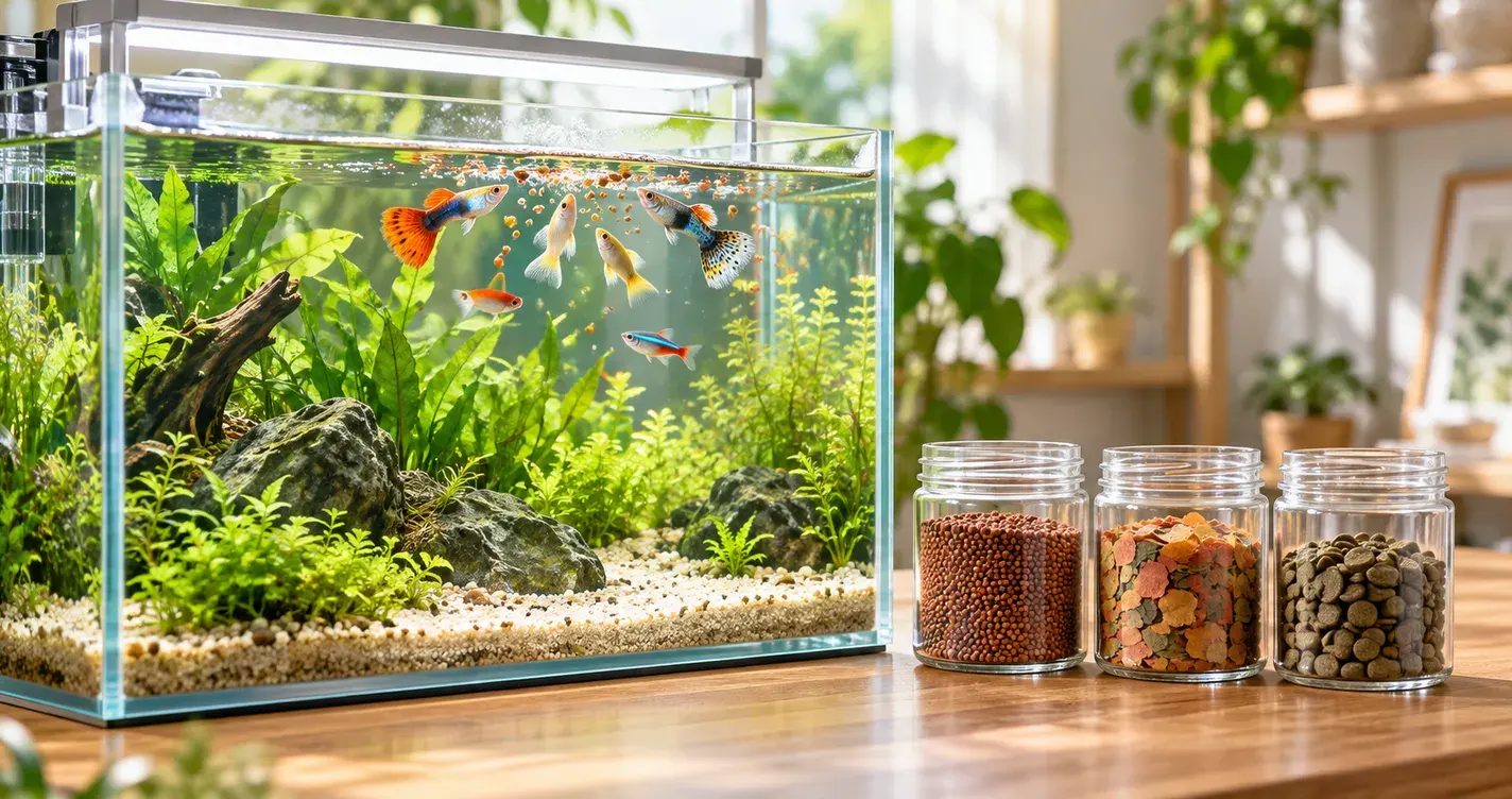 魚飼料怎麼挑?先看浮沉性不是成分